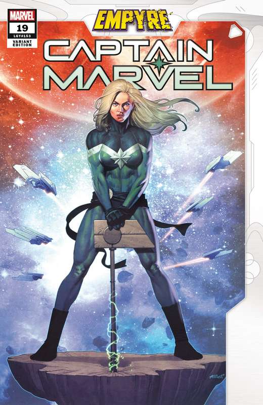 CAPTAIN MARVEL #19 OLIVETTI EMPYRE VARIANT EMP