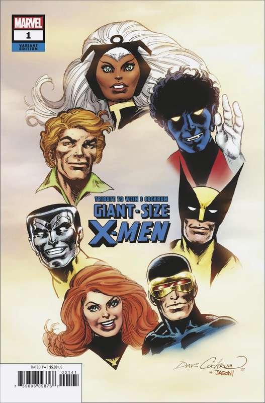 GIANT SIZE X-MEN TRIBUTE WEIN COCKRUM #1 HIDDEN GEM VARIANT