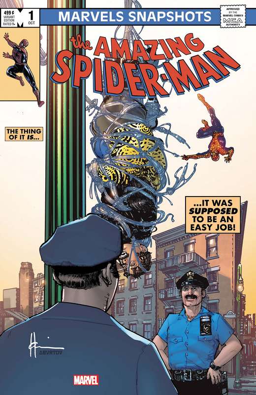 SPIDER-MAN MARVELS SNAPSHOT #1 CHAYKIN VARIANT