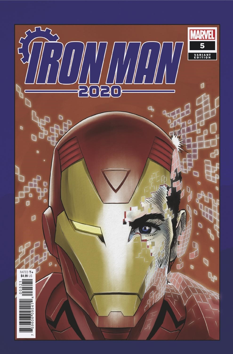 IRON MAN 2020 #5 (OF 6) SUPERLOG HEADS VARIANT