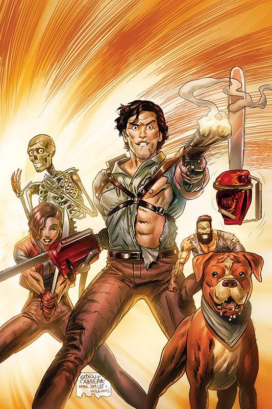 DEATH TO ARMY OF DARKNESS #4 1:15 GEDEON HOMAGE VIRGIN RATIO VARIANT