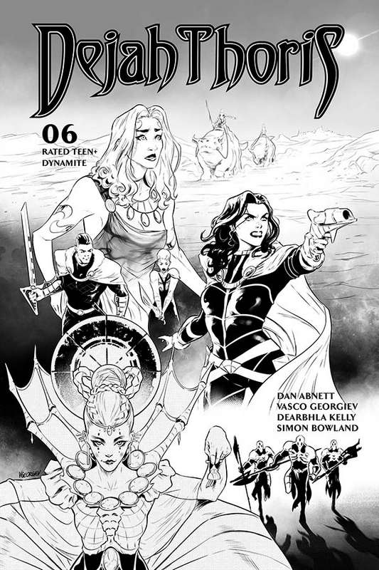 DEJAH THORIS (2019) #6 1:25 GEORGIEV B&W RATIO VARIANT