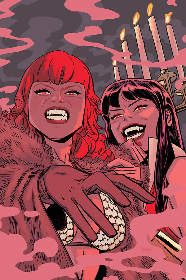 VAMPIRELLA RED SONJA #9 1:20 ROMERO VIRGIN RATIO VARIANT