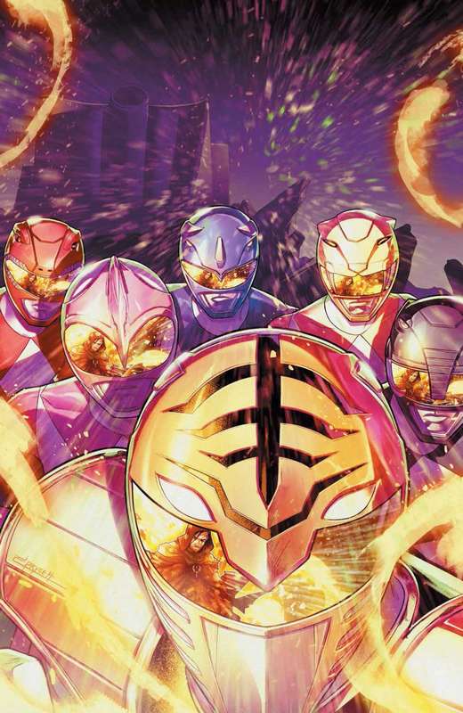 MIGHTY MORPHIN POWER RANGERS #51 1:25 CAMPBELL RATIO VARIANT