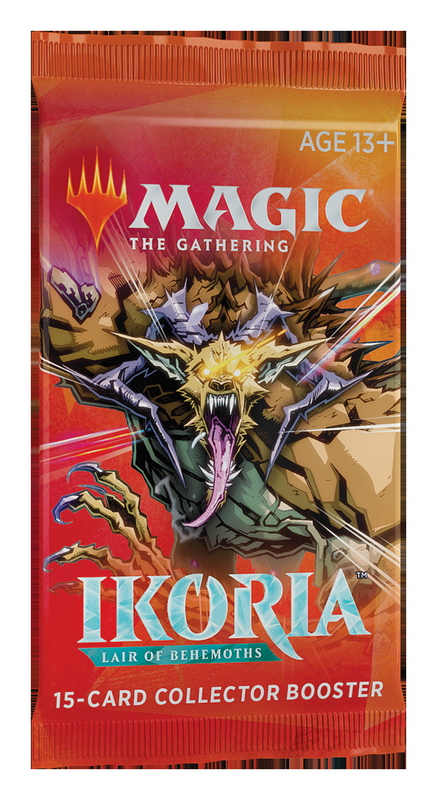 MAGIC THE GATHERING (MTG): Ikoria Collector BOOSTER PACK