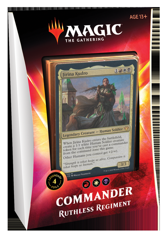 MAGIC THE GATHERING (MTG): Ikoria Commander Deck - Ruthless Regiment