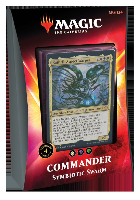 MAGIC THE GATHERING (MTG): Ikoria Commander Deck - Symbiotic Swarm