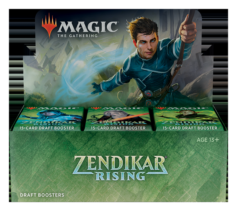 MAGIC THE GATHERING (MTG): Zendikar Rising Draft Booster Box - PRERELEASE