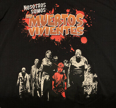 The Walking Dead: Los Muertos Vivientes T-Shirt MD (logo only)