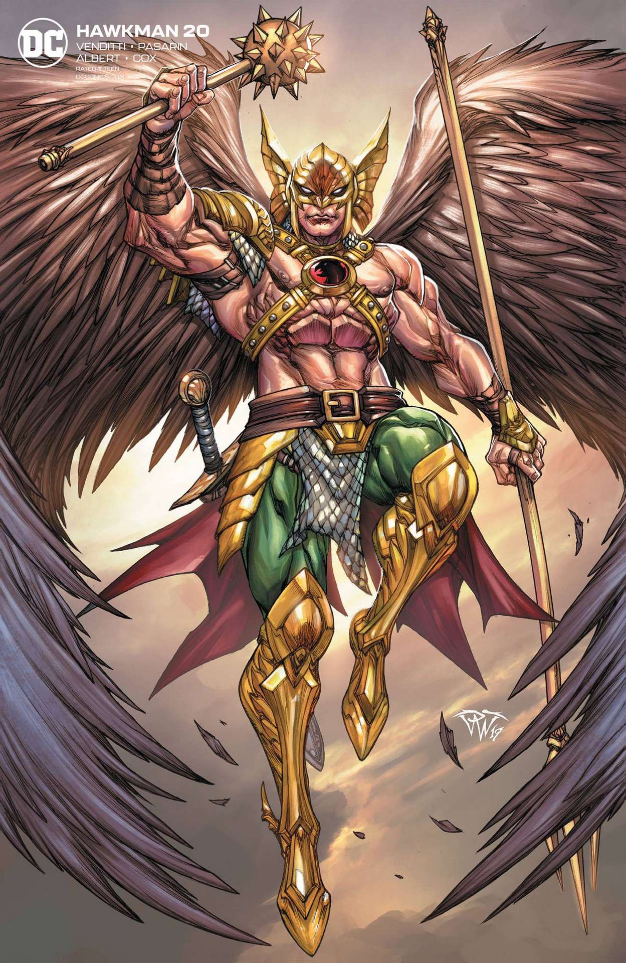 HAWKMAN #20 VARIANT ED