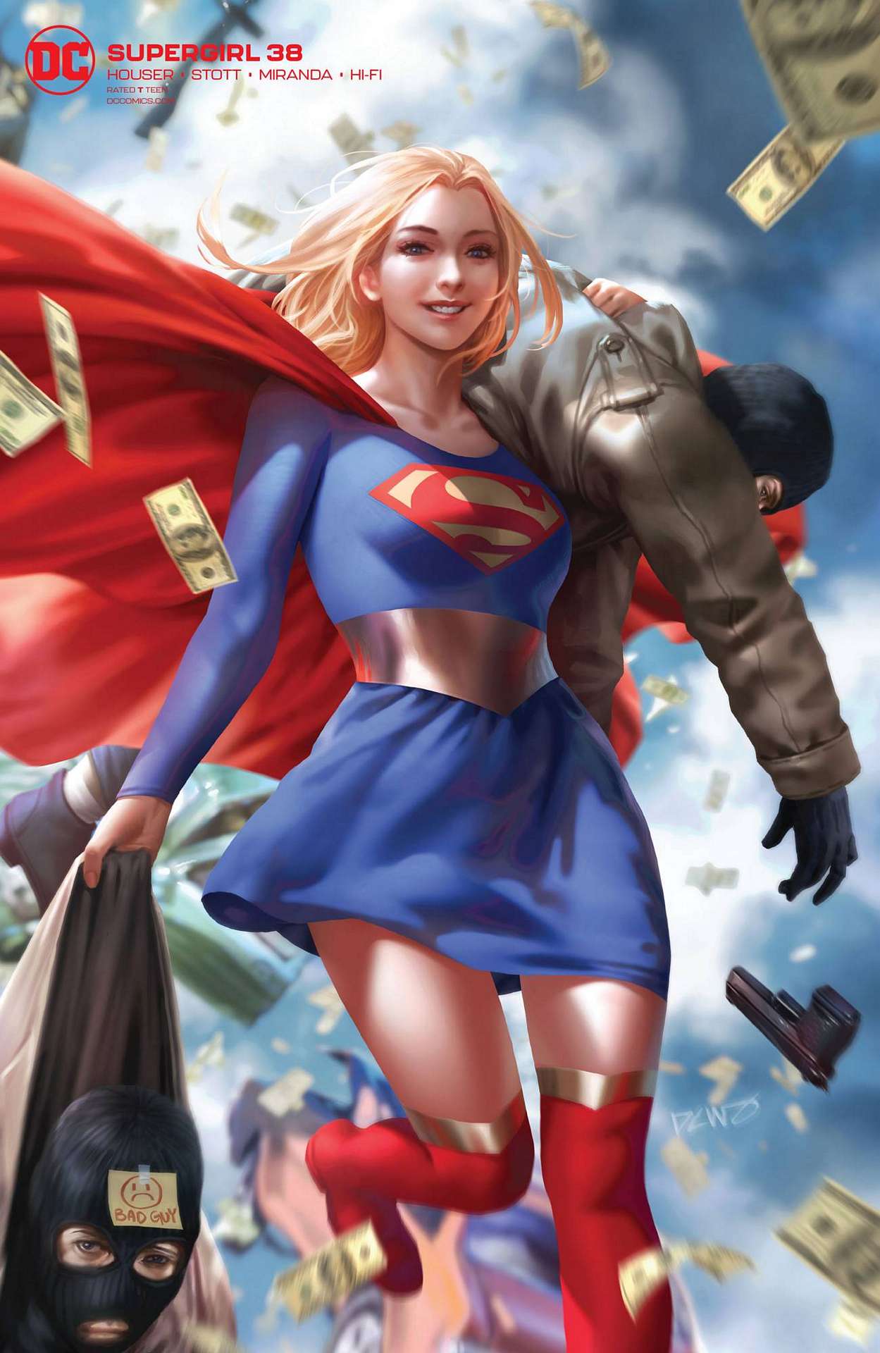 SUPERGIRL #38 CARD STOCK VARIANT ED