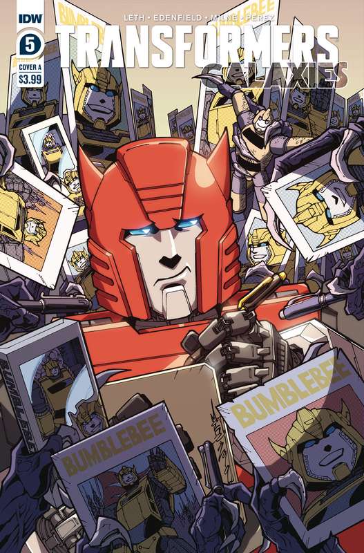 TRANSFORMERS GALAXIES #5 CVR A MILNE