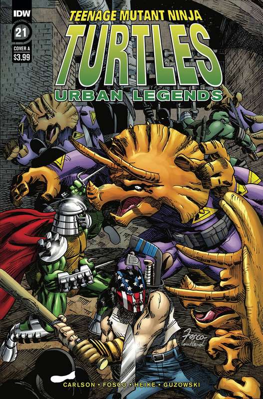 TMNT URBAN LEGENDS #21 CVR A FOSCO