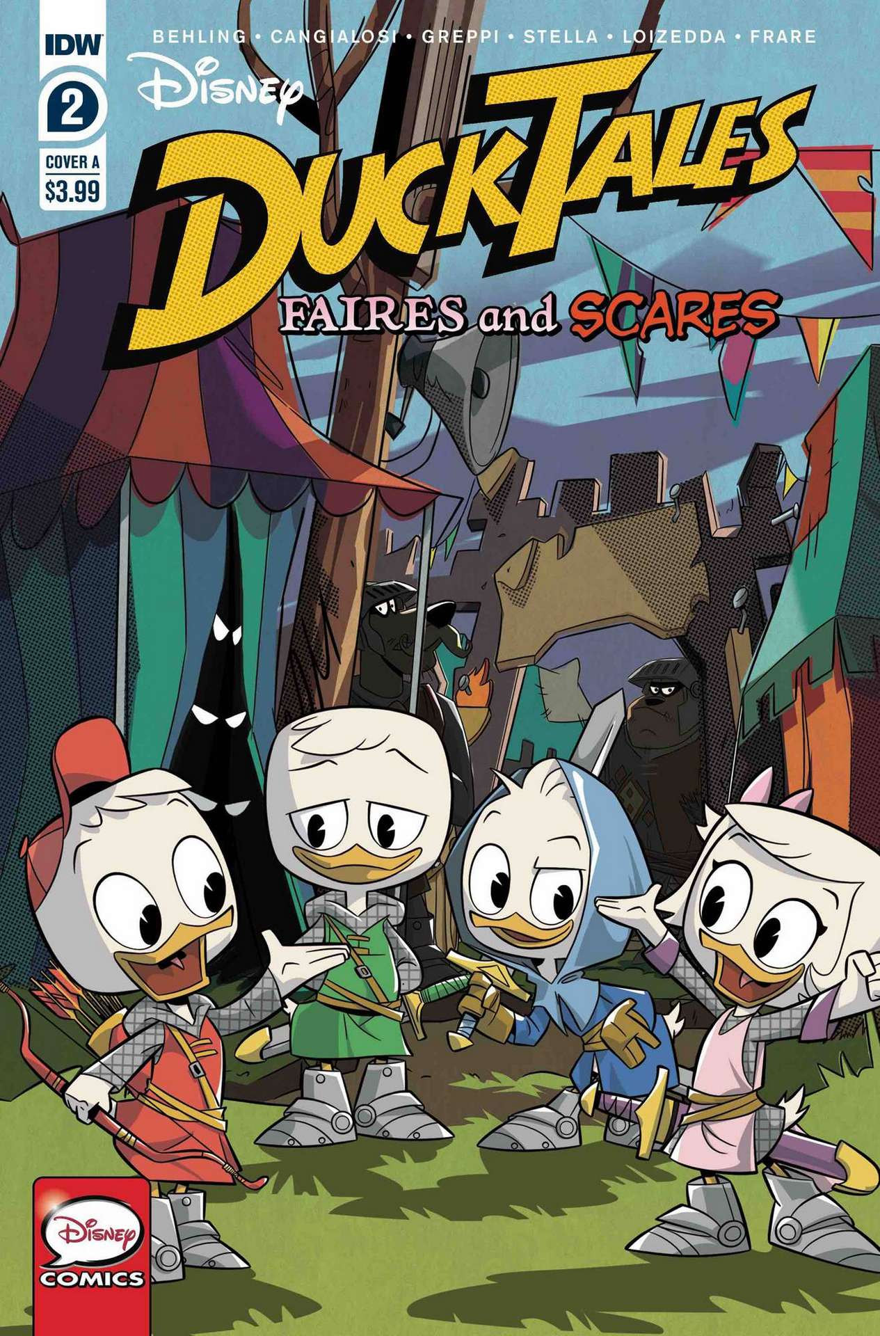 DUCKTALES FAIRES & SCARES #2 (OF 3) CVR A VARIANTIOUS