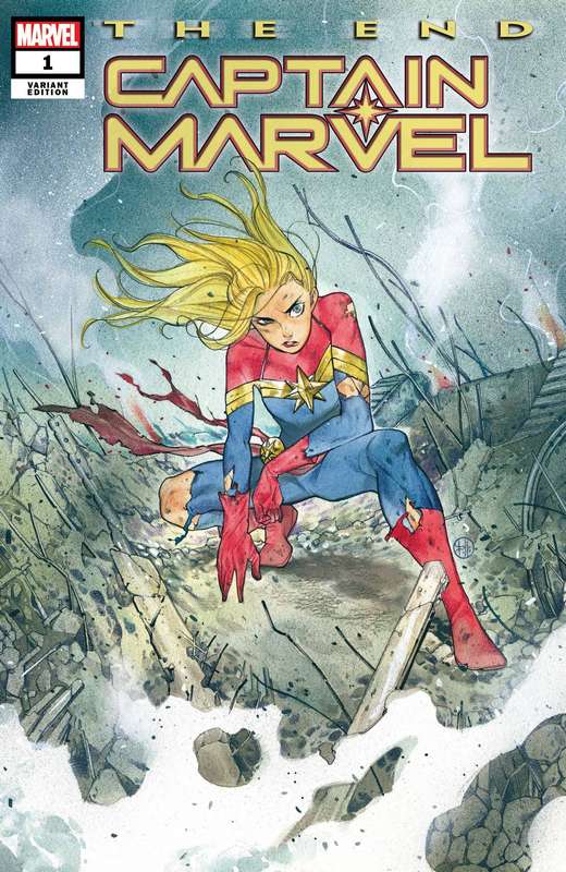 CAPTAIN MARVEL THE END #1 CARNERO VARIANT