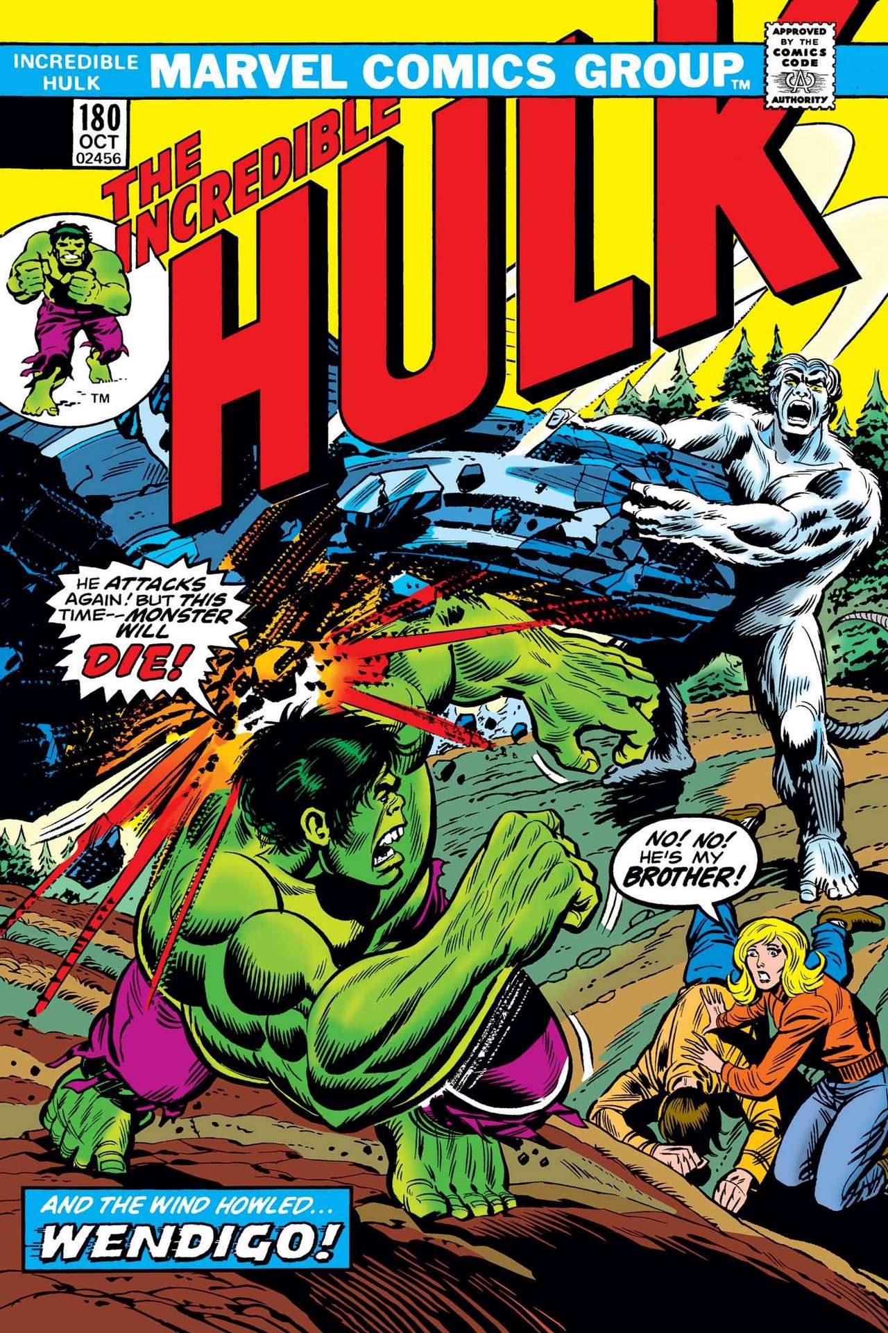 INCREDIBLE HULK #180 FACSIMILE EDITION