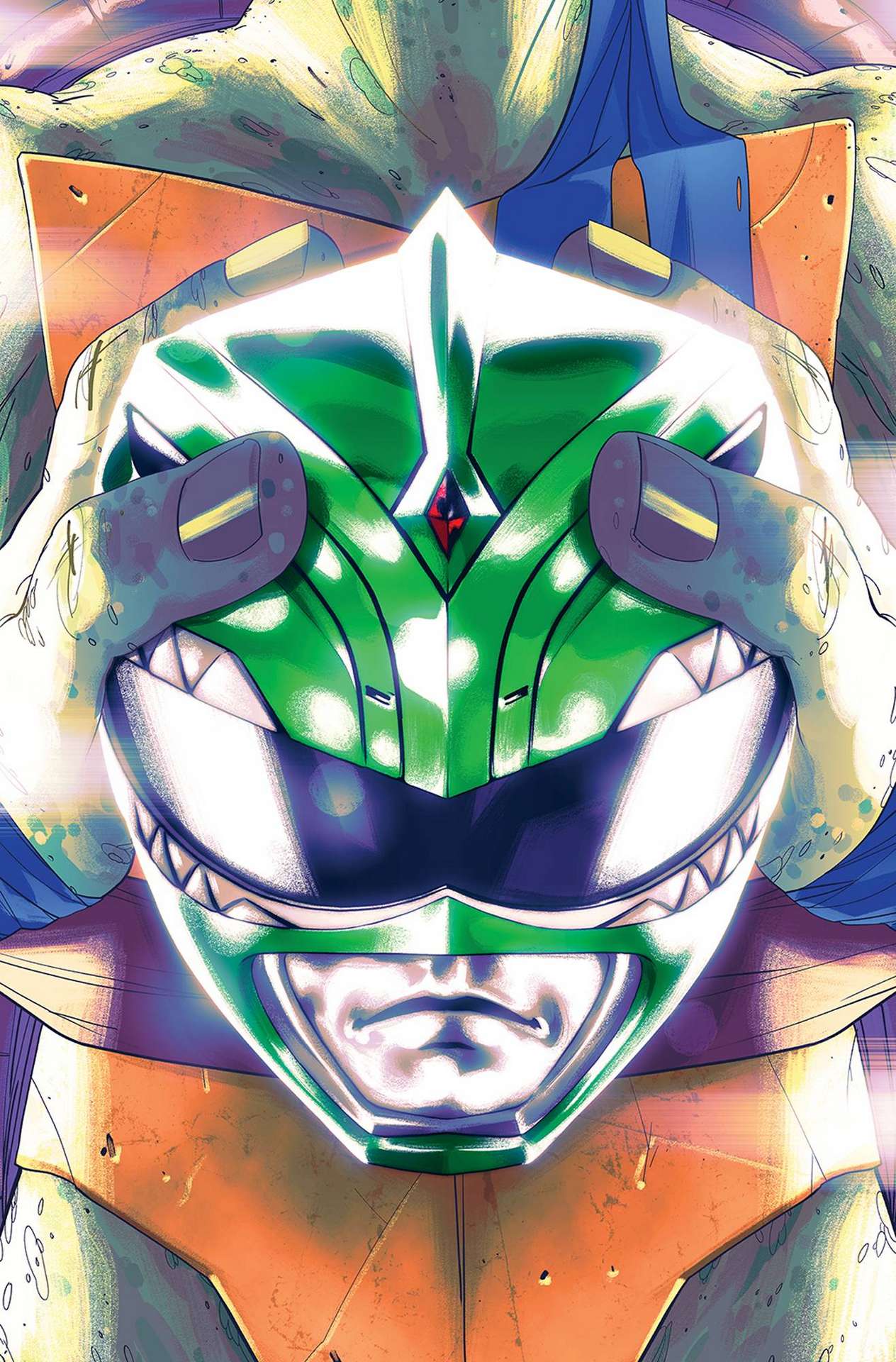 POWER RANGERS TEENAGE MUTANT NINJA TURTLES #2 1:25 RATIO VARIANT