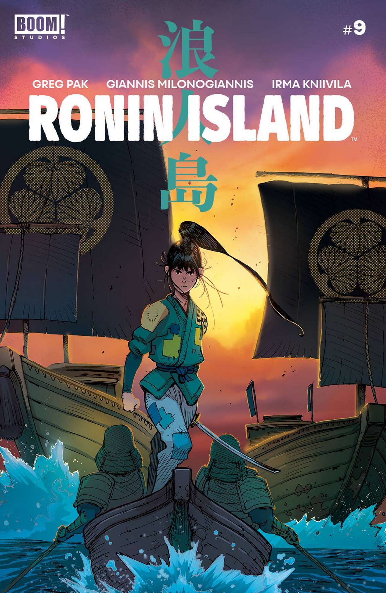 RONIN ISLAND #9 CVR A MILONOGIANNIS