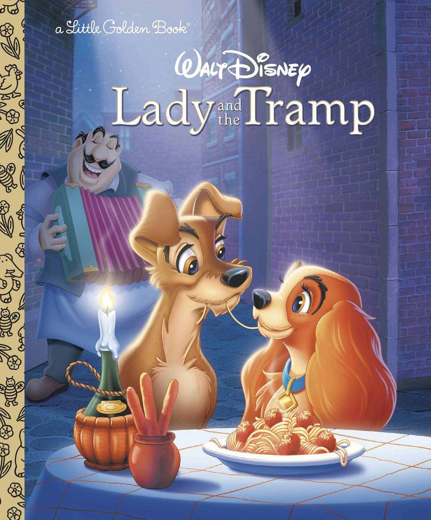 LADY & THE TRAMP LITTLE GOLDEN BOOK