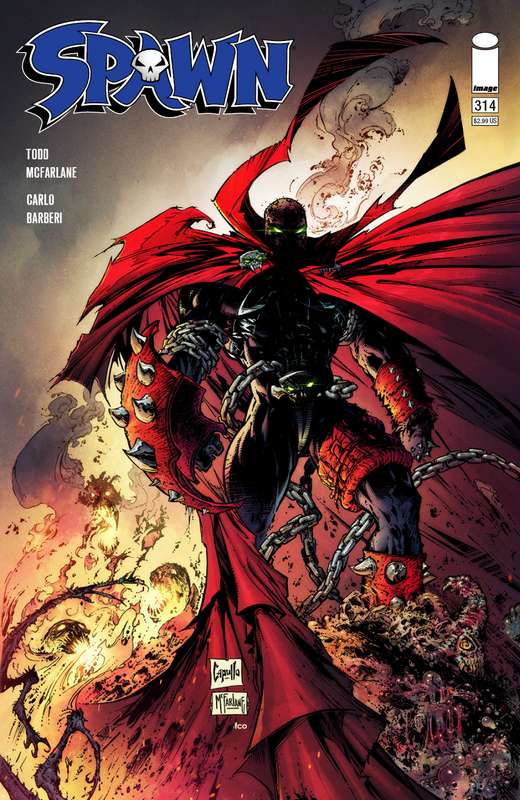 SPAWN #314 CVR B MATTINA