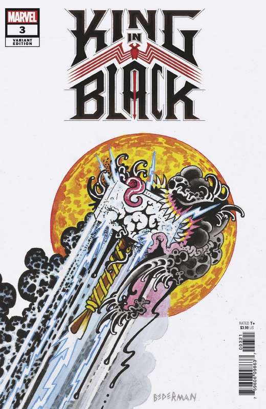 KING IN BLACK #3 (OF 5) BEDERMAN TATTOO VARIANT