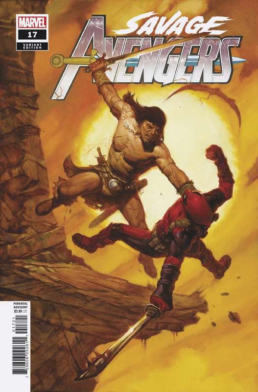 SAVAGE AVENGERS #17 GIST VARIANT KIB