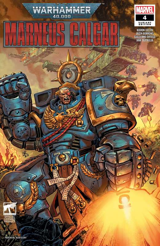 WARHAMMER 40K MARNEUS CALGAR #4 (OF 5) LUKE ROSS VARIANT