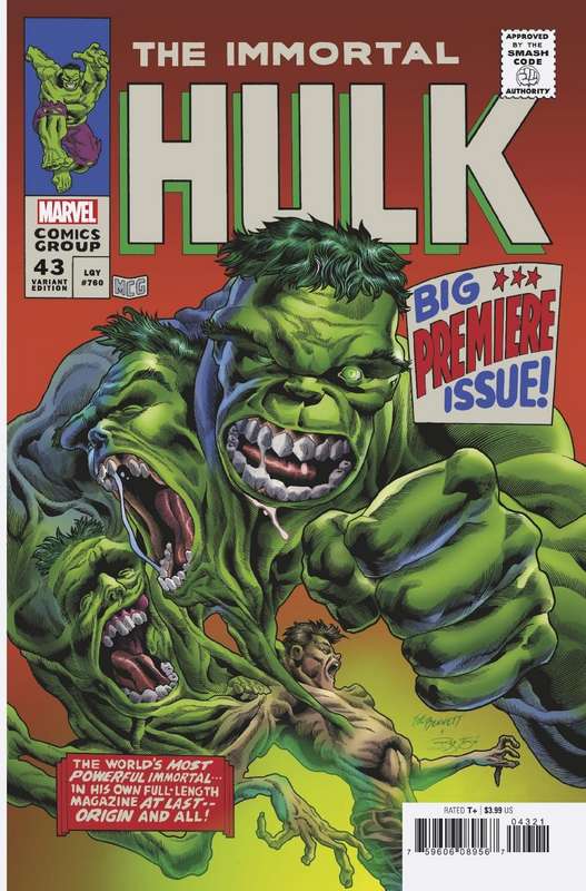 IMMORTAL HULK #43 BENNETT HOMAGE VARIANT