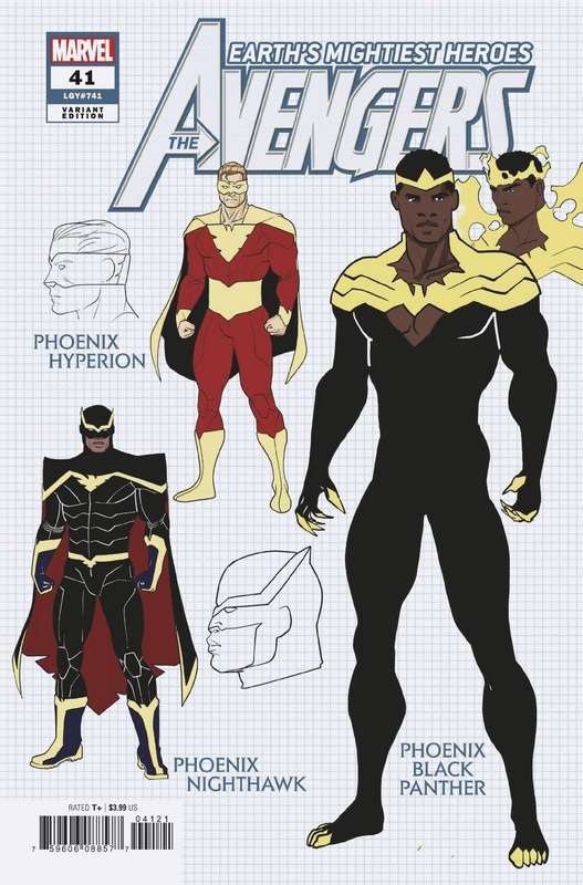 AVENGERS #41 GARRON DESIGN VARIANT