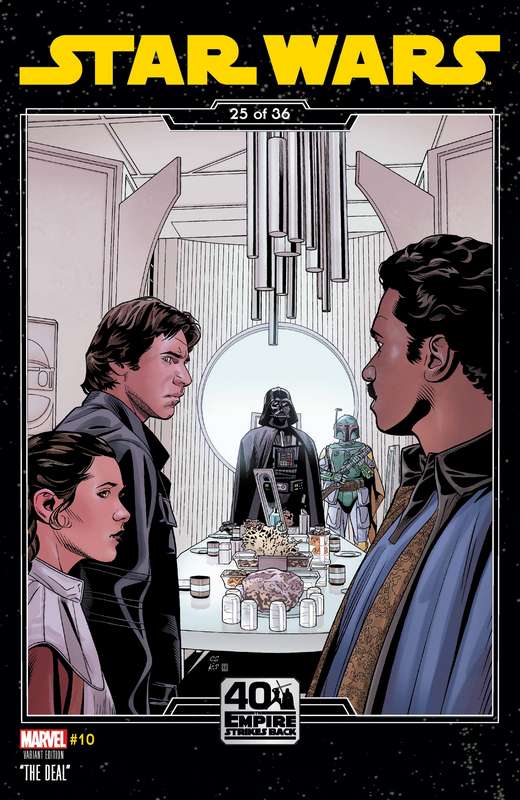 STAR WARS #10 SPROUSE EMPIRE STRIKES BACK VARIANT