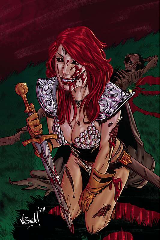 RED SONJA THE SUPERPOWERS #1 1:20 FEDERICI VIRGIN RATIO VARIANT