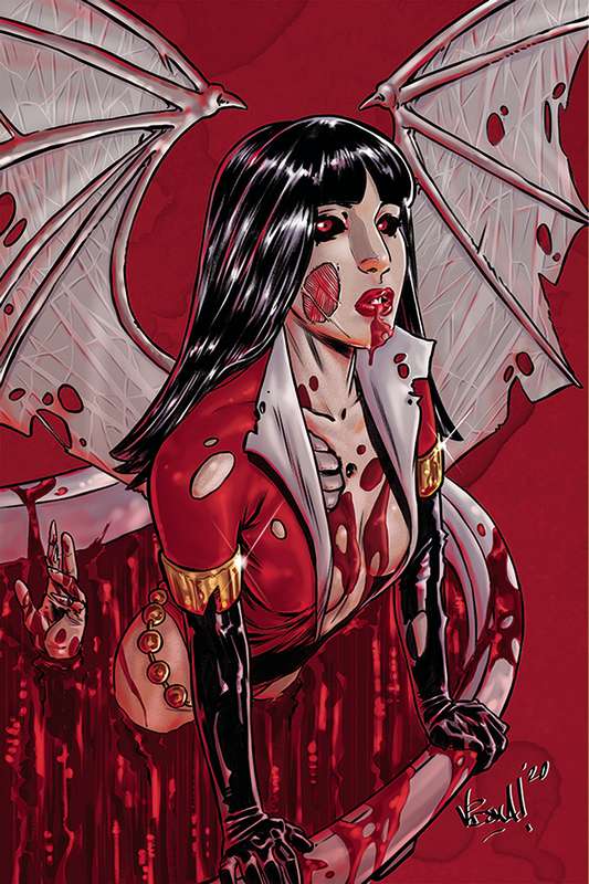 VAMPIRELLA DARK POWERS #2 1:25 FEDERICI ZOMBIE VIRGIN RATIO VARIANT