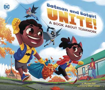 BATMAN & BATGIRL UNITE BOOK ABOUT TEAMWORK HARDCOVER