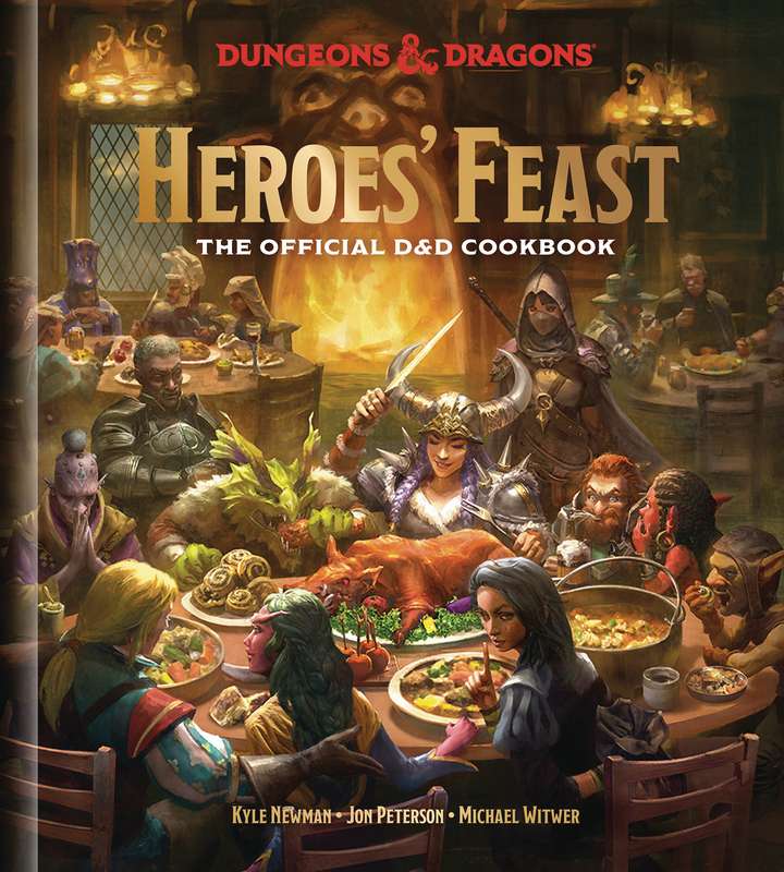 HEROES FEAST OFF D&D COOKBOOK HARDCOVER