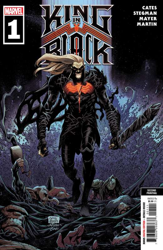 KING IN BLACK #1 (OF 5) 2ND PTG STEGMAN VARIANT