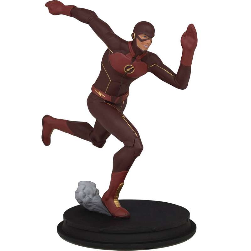 DC CW FLASH ANIMATED FLASH STATUE