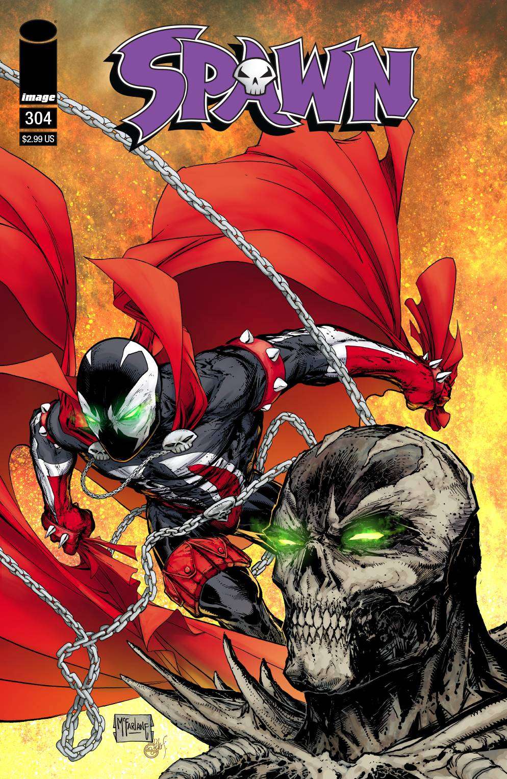 SPAWN #304 CVR B VIRGIN MATTINA