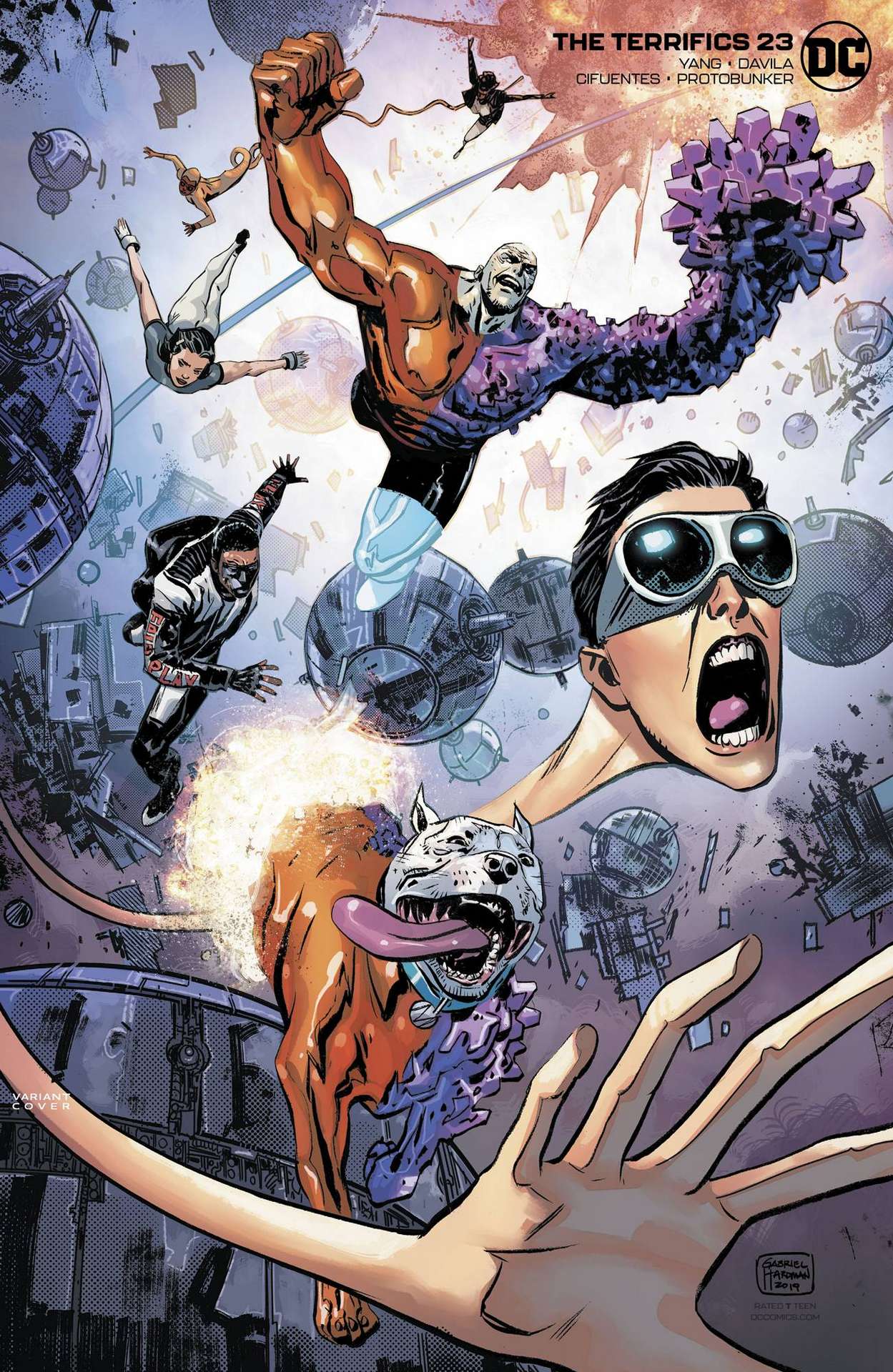 TERRIFICS #23 VARIANT ED