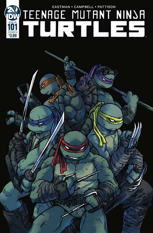 TMNT ONGOING #101 CVR A CAMPBELL (NOTE PRICE)