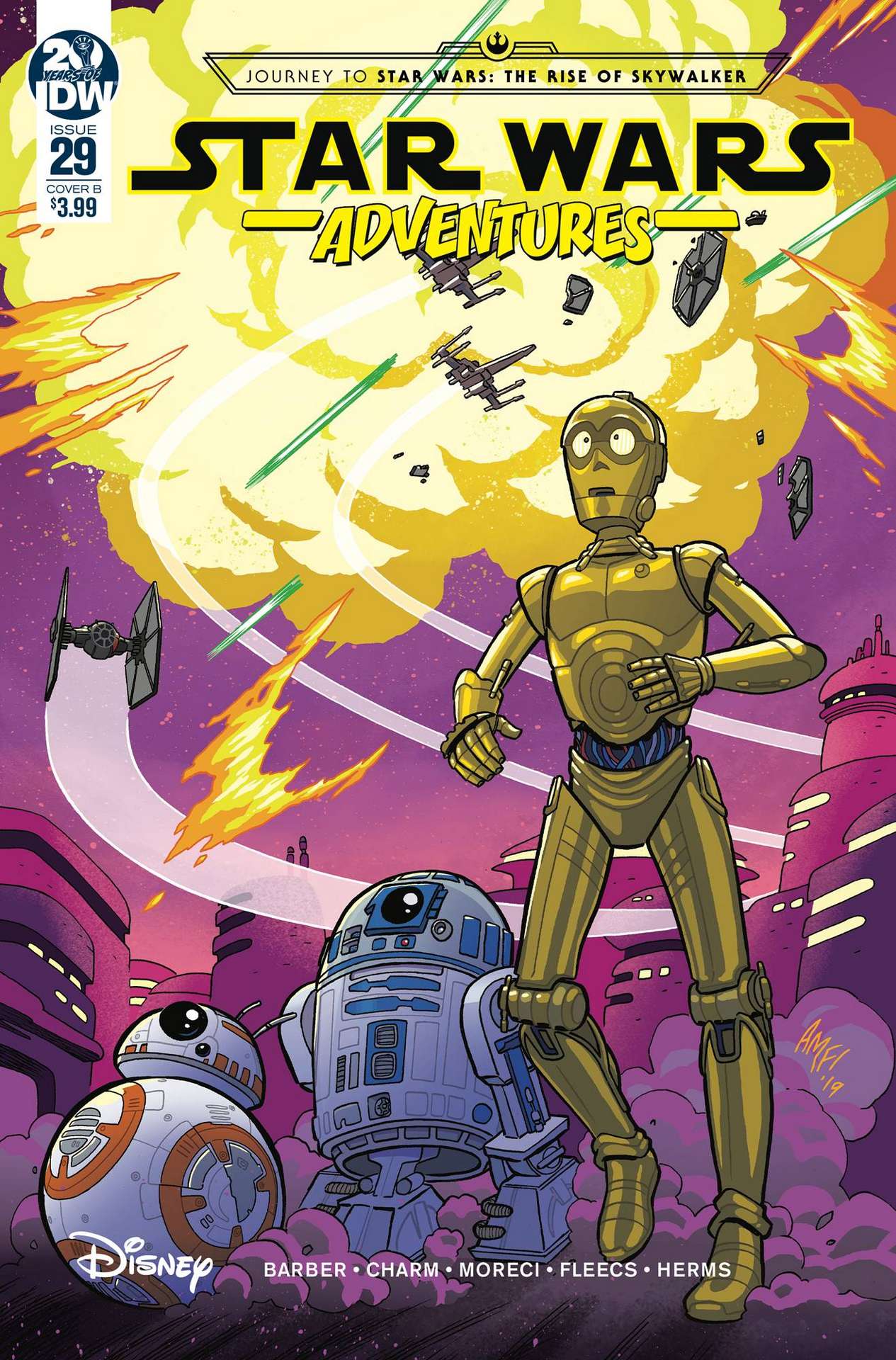 STAR WARS ADVENTURES #29 CVR B FLEECS