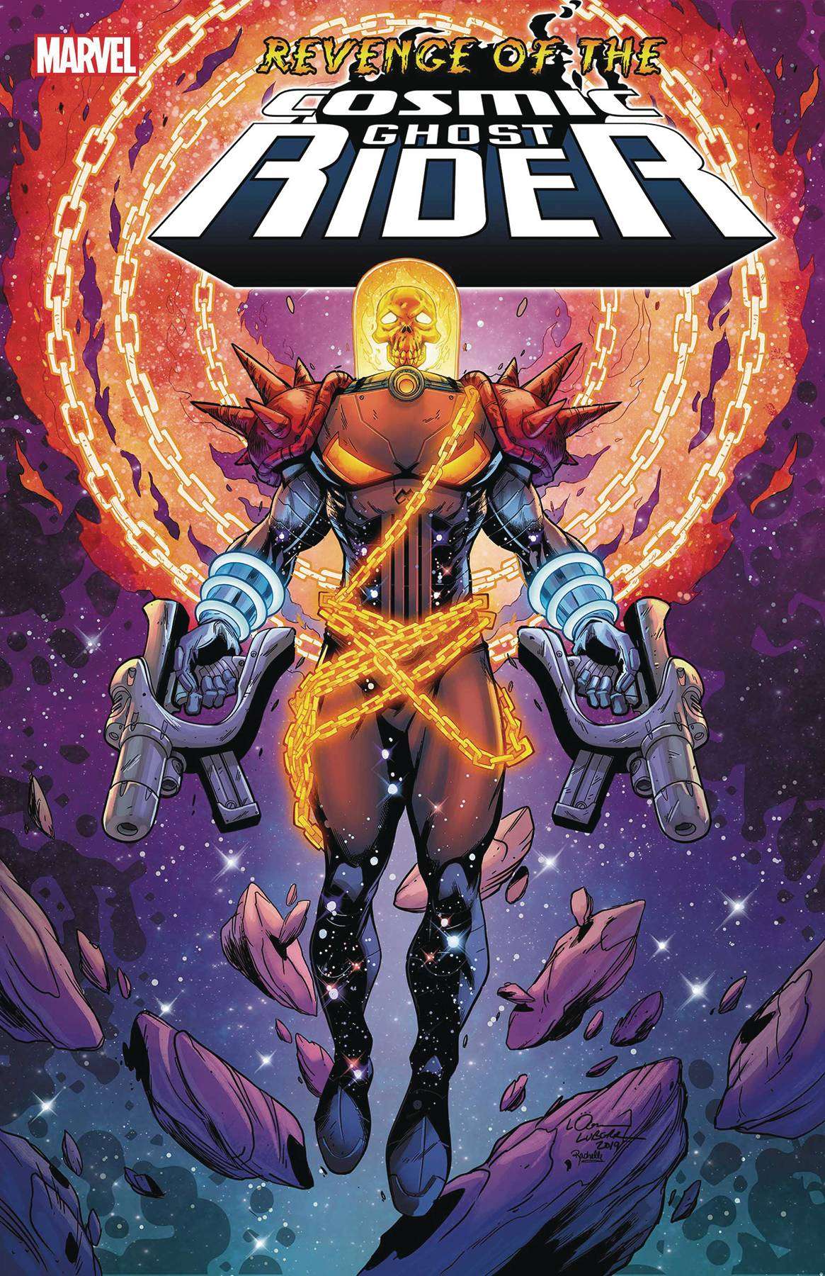 REVENGE OF COSMIC GHOST RIDER #1 (OF 5) LUBERA VARIANT