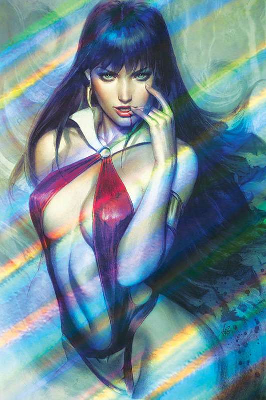 VAMPIRELLA #6 1:10 ARTGERM METALLIC RATIO VARIANT