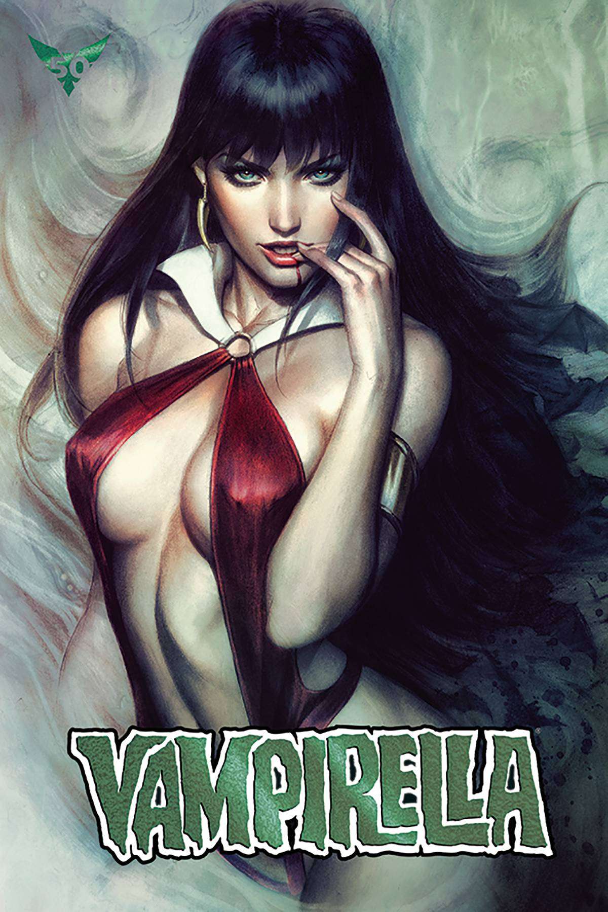 VAMPIRELLA #6 1:50 ARTGERM GREEN FOIL RATIO VARIANT