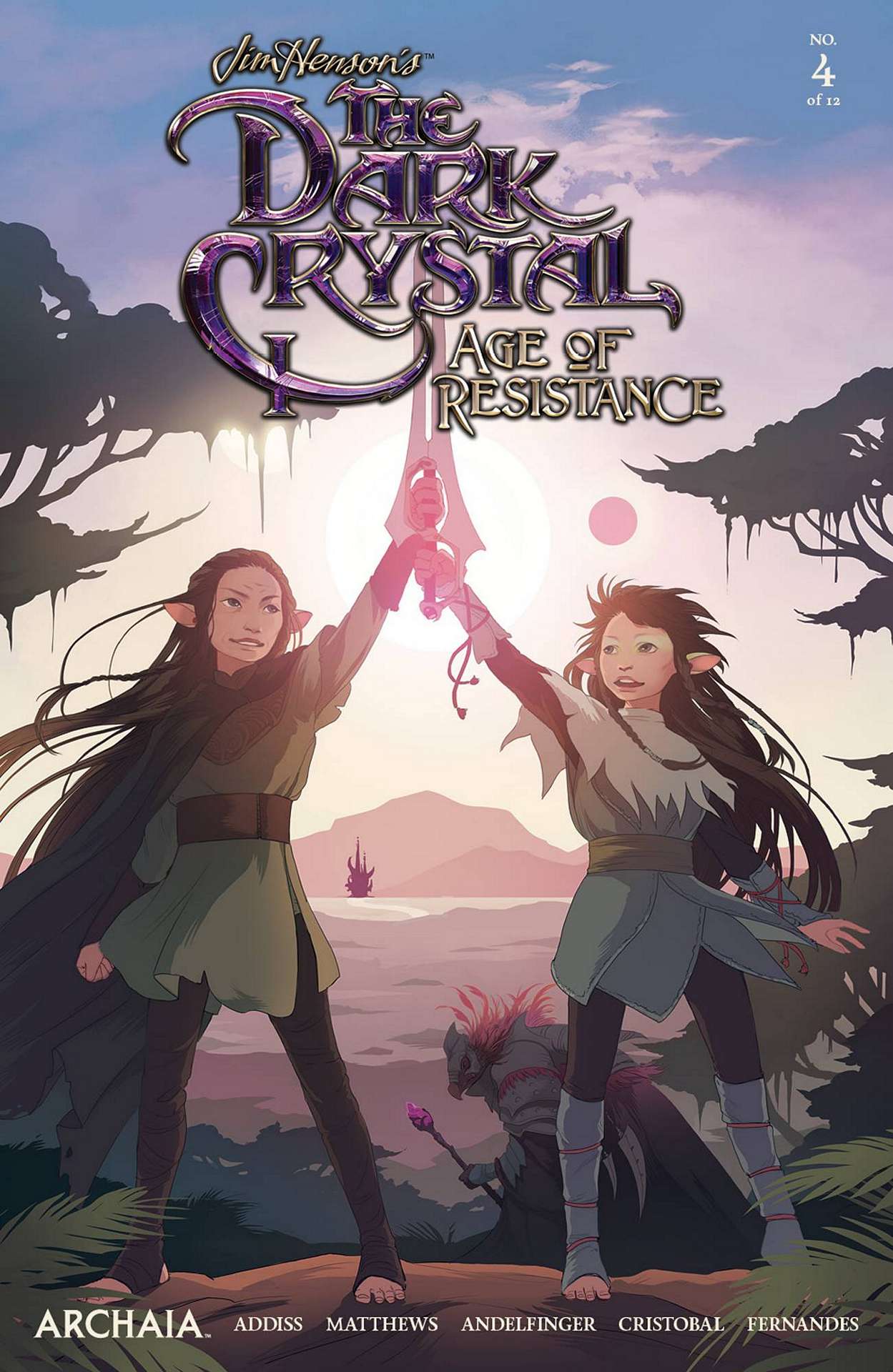 JIM HENSON DARK CRYSTAL AGE RESISTANCE #4 CVR A FINDEN