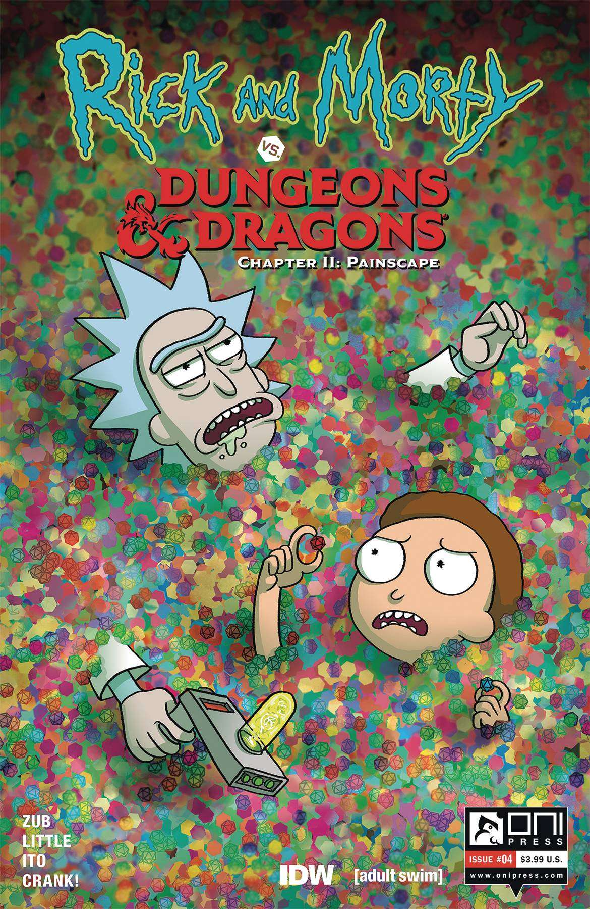 RICK & MORTY VS D&D II PAINSCAPE #4 CVR B WELLS