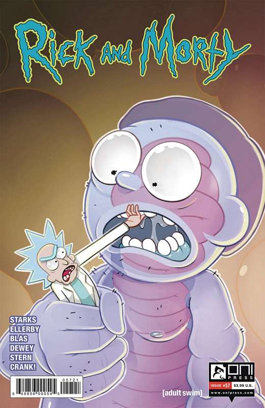 RICK & MORTY #57 CVR B SPANO