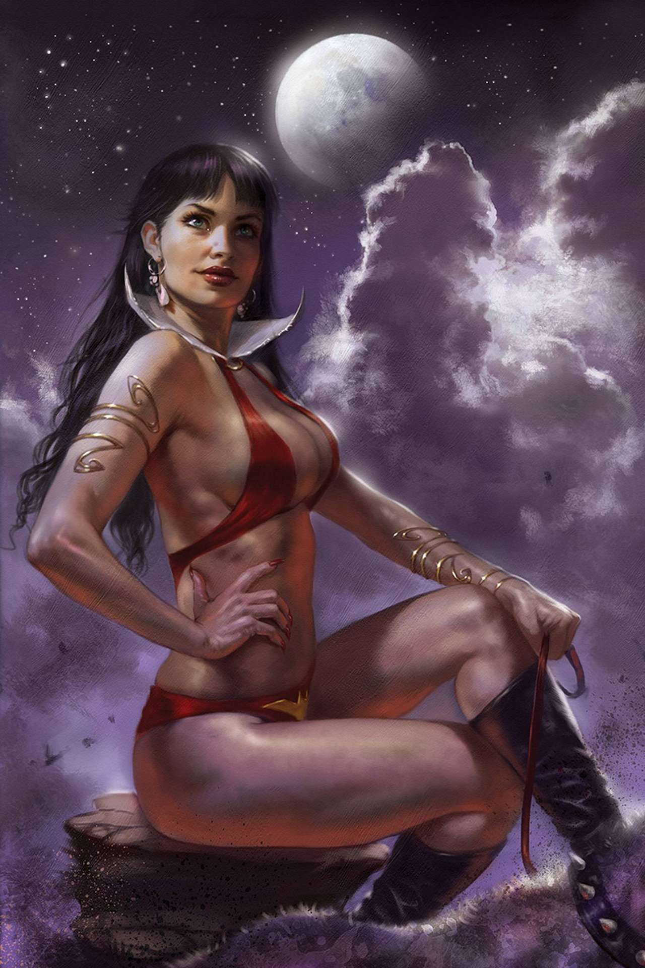 VAMPIRELLA #6 1:35 PARRILLO VIRGIN SNEAK PEEK FOC RATIO VARIANT