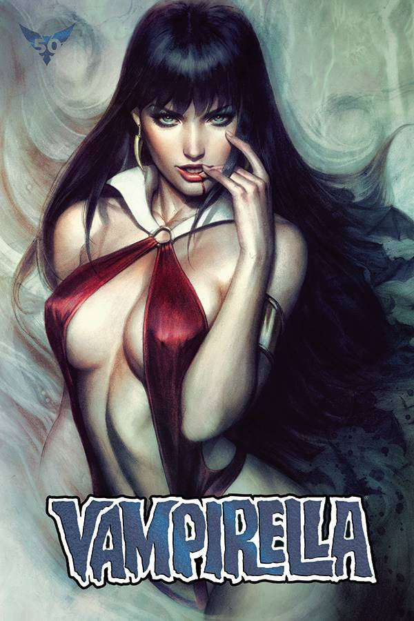 VAMPIRELLA #6 ARTGERM ULTRA LTD BLUE FOIL VARIANT