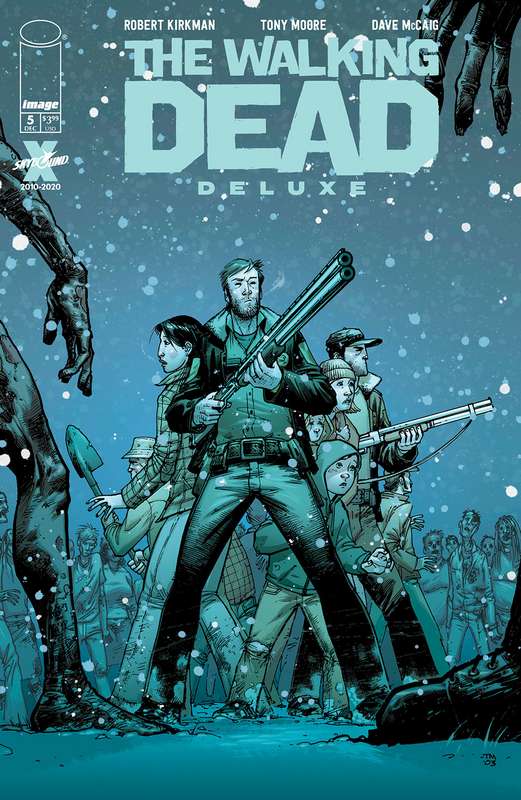 WALKING DEAD DELUXE #5 CVR B MOORE & MCCAIG (MR)