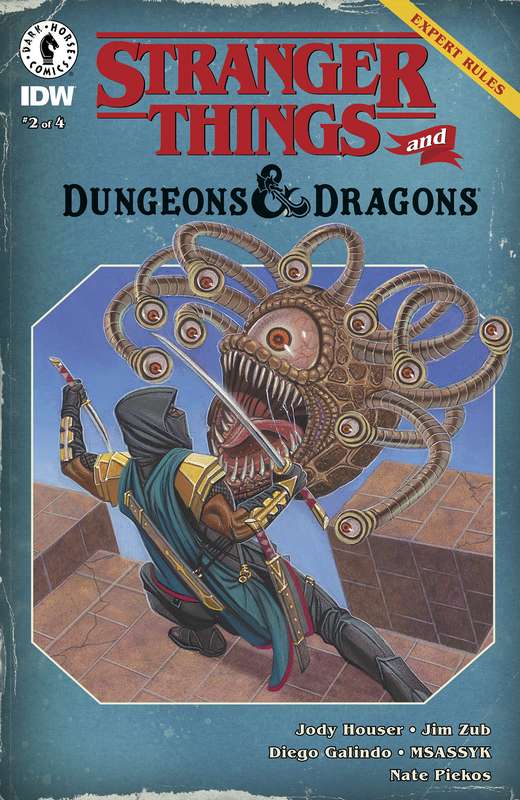 STRANGER THINGS D&D CROSSOVER #2 CVR C BECK